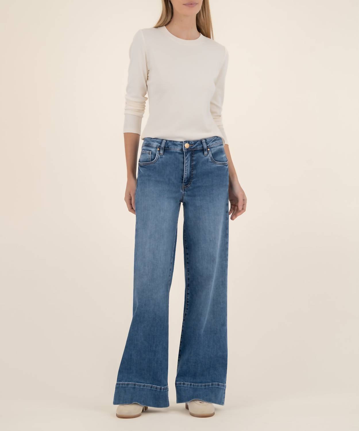 Kut From The Kloth - Maya High Rise Wide Leg Jeans