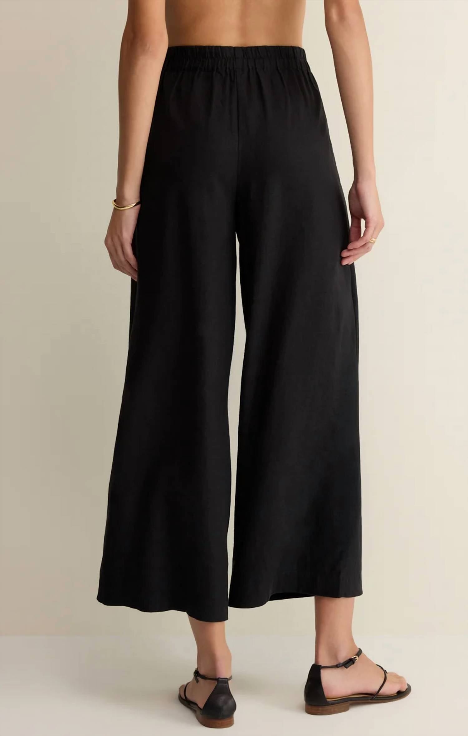 Z Supply - Scout Wide Leg Linen Pant