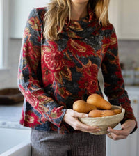 Habitat - Paisley Cowl Knit Top