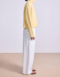Apiece Apart - Ari Cropped Turtle Neck Top