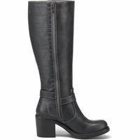 Mysoft - Women's Knee High Side Zip Boots