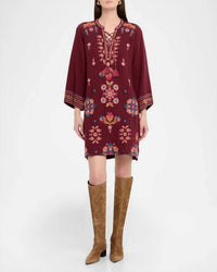 Johnny Was - BRANDI GAUZE TIE FRONT KIMONO DRESS