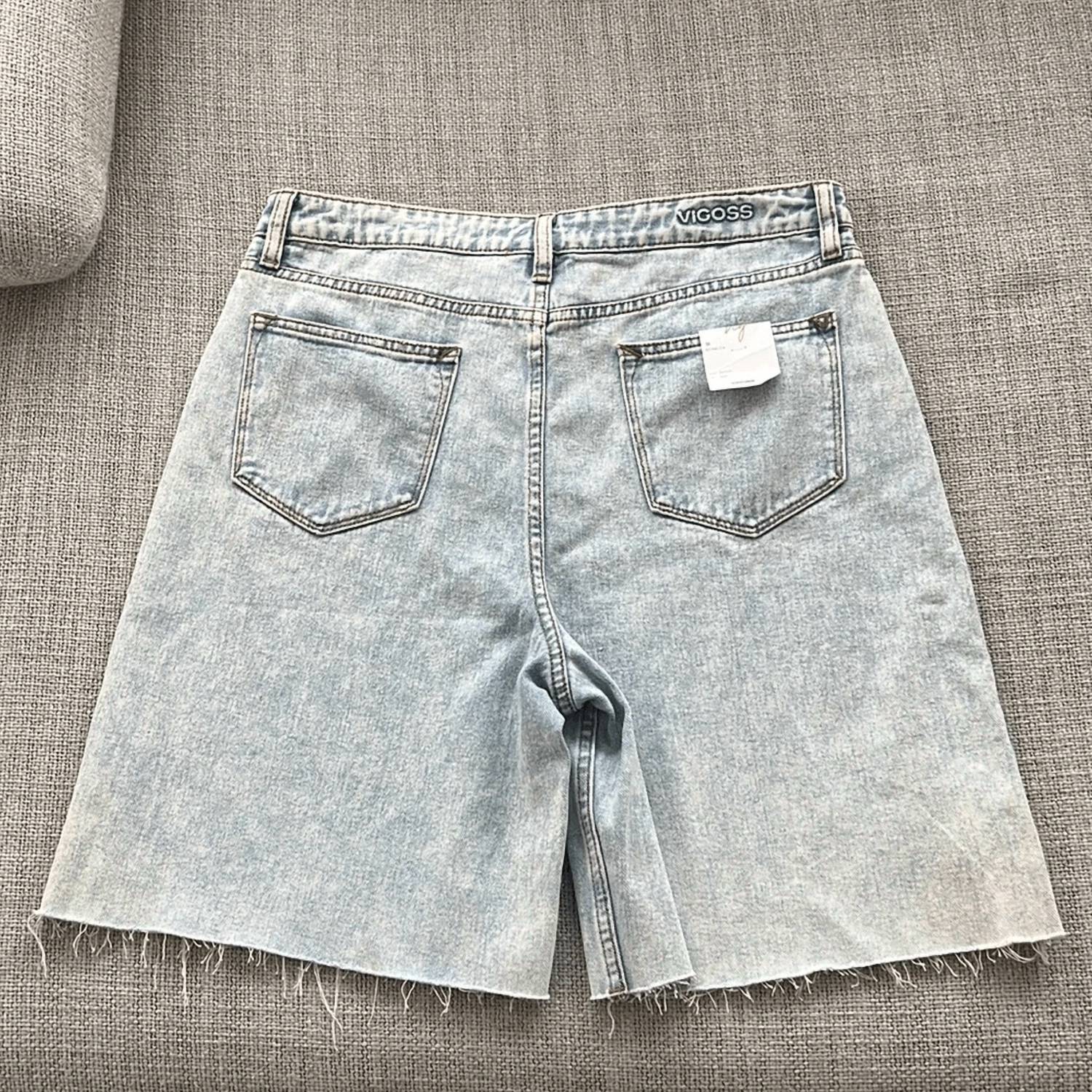 Vigoss - Bermuda Cut Off Denim Shorts