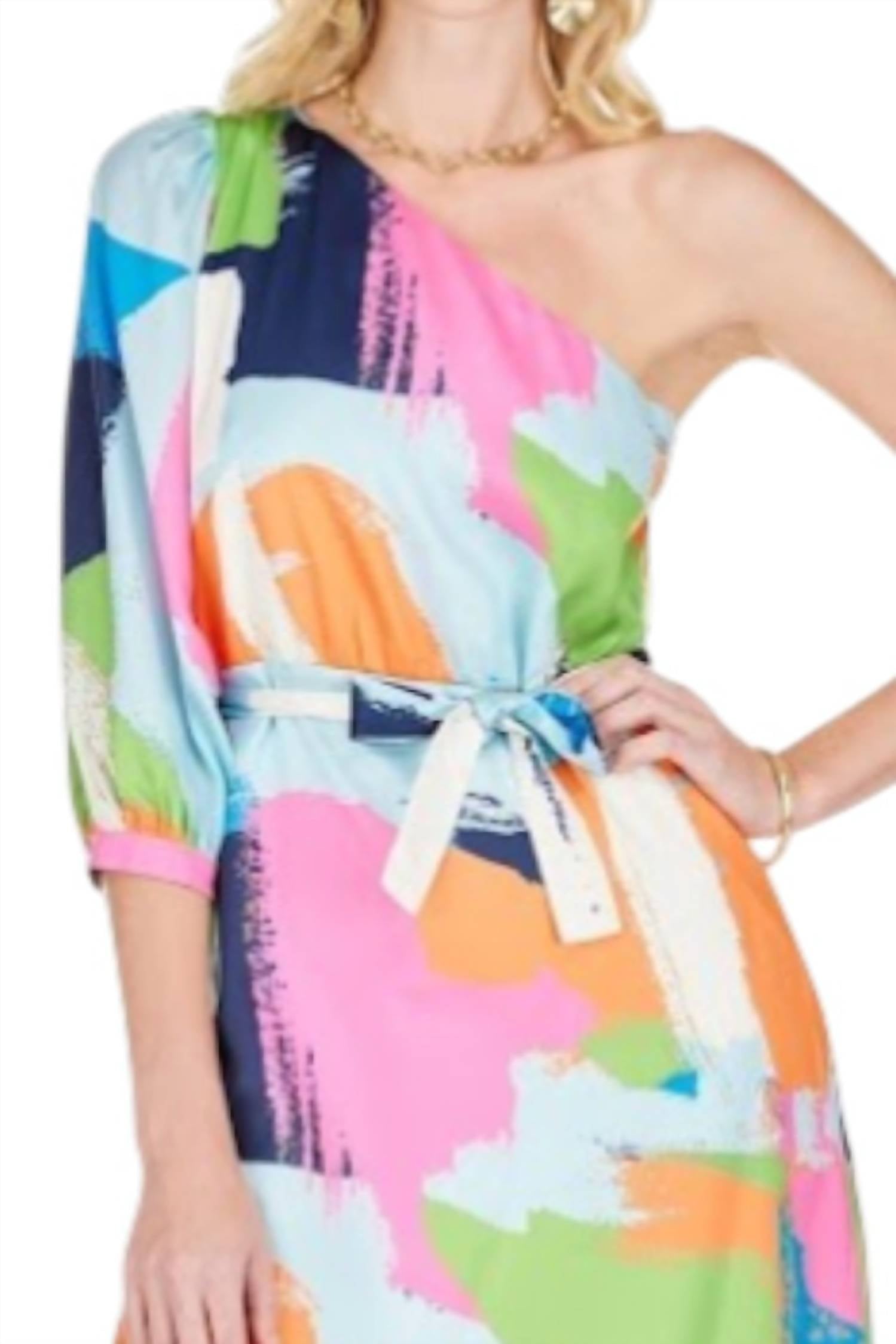 Jade - One Shoulder Maxi Dress
