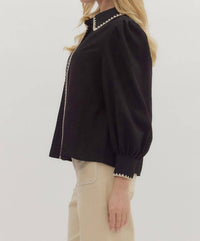 Entro - Long Sleeve Button Down Shirt