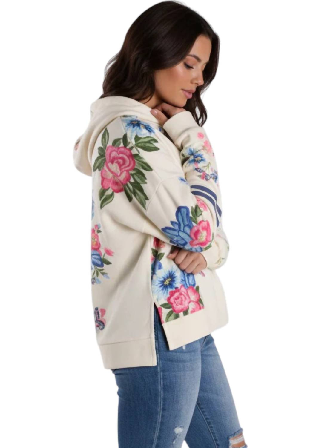 Simply Southern - Floral Cozy Hoodie
