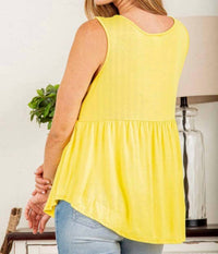 Heimish Usa - Babydoll Tank Top