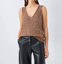 Weekend Max Mara - Acaici Sleeveless V Neck Top
