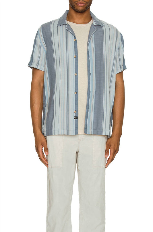 Rails - Amalfi Stripe Camp Shirt