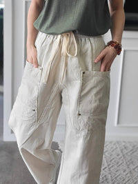 Mustard Seed Lauren Pants in neutral - women's pants - alternate view