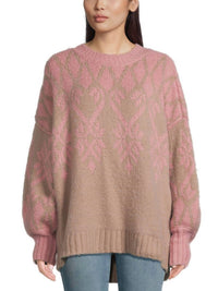 Free People - Knit Printed Tunic Sweater