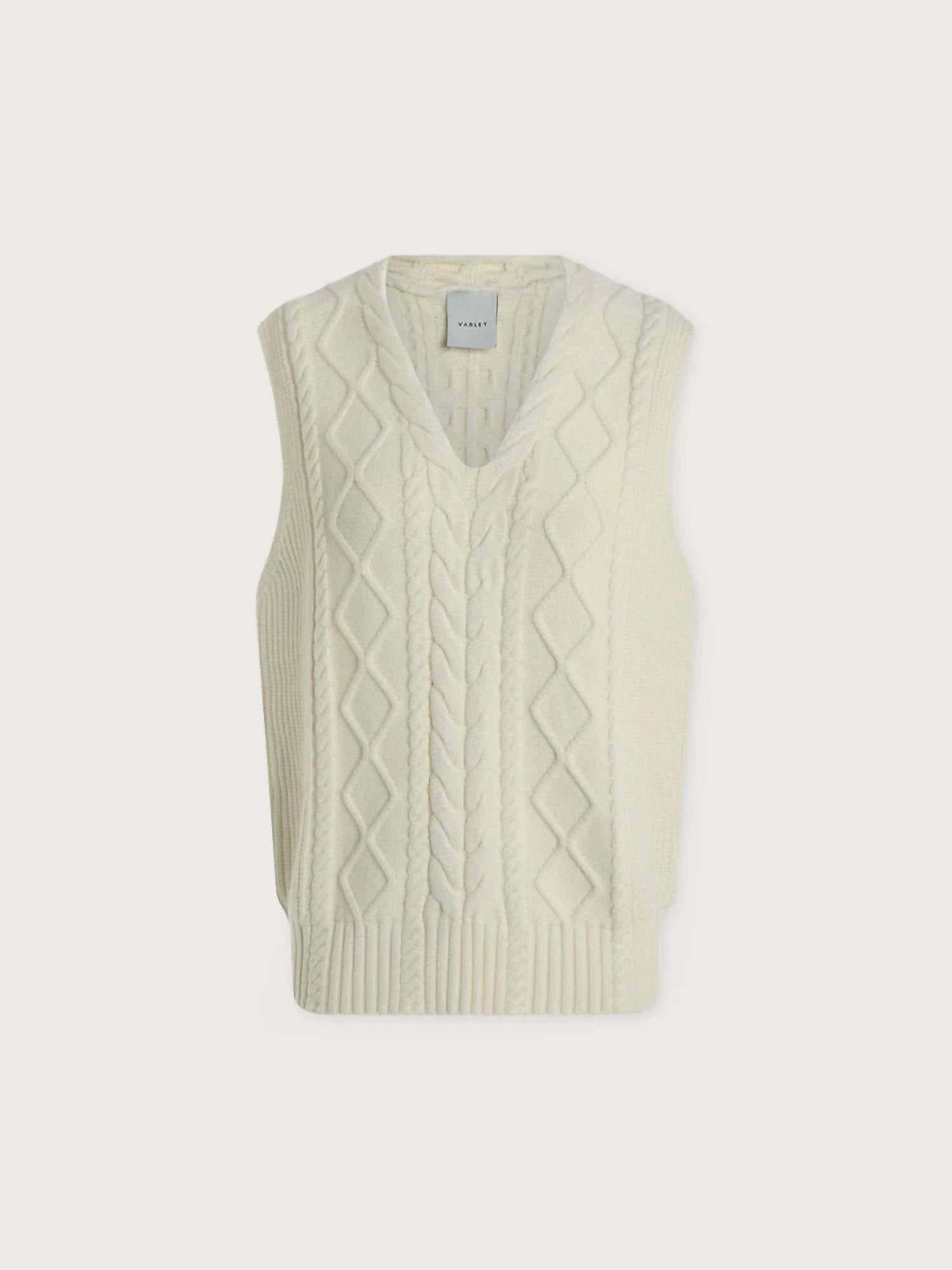 Varley - Kay Cable Knit Vest