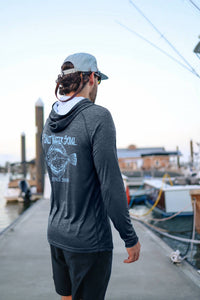 Salt Water Soul - Men's Flounder Classic Performance Hoodie