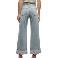 Veronica Beard - Taylor Cuffed Wide-Leg Jean