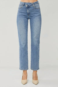 Amelia K. Luxe Urban Cross Jeans in blue - women's jeans