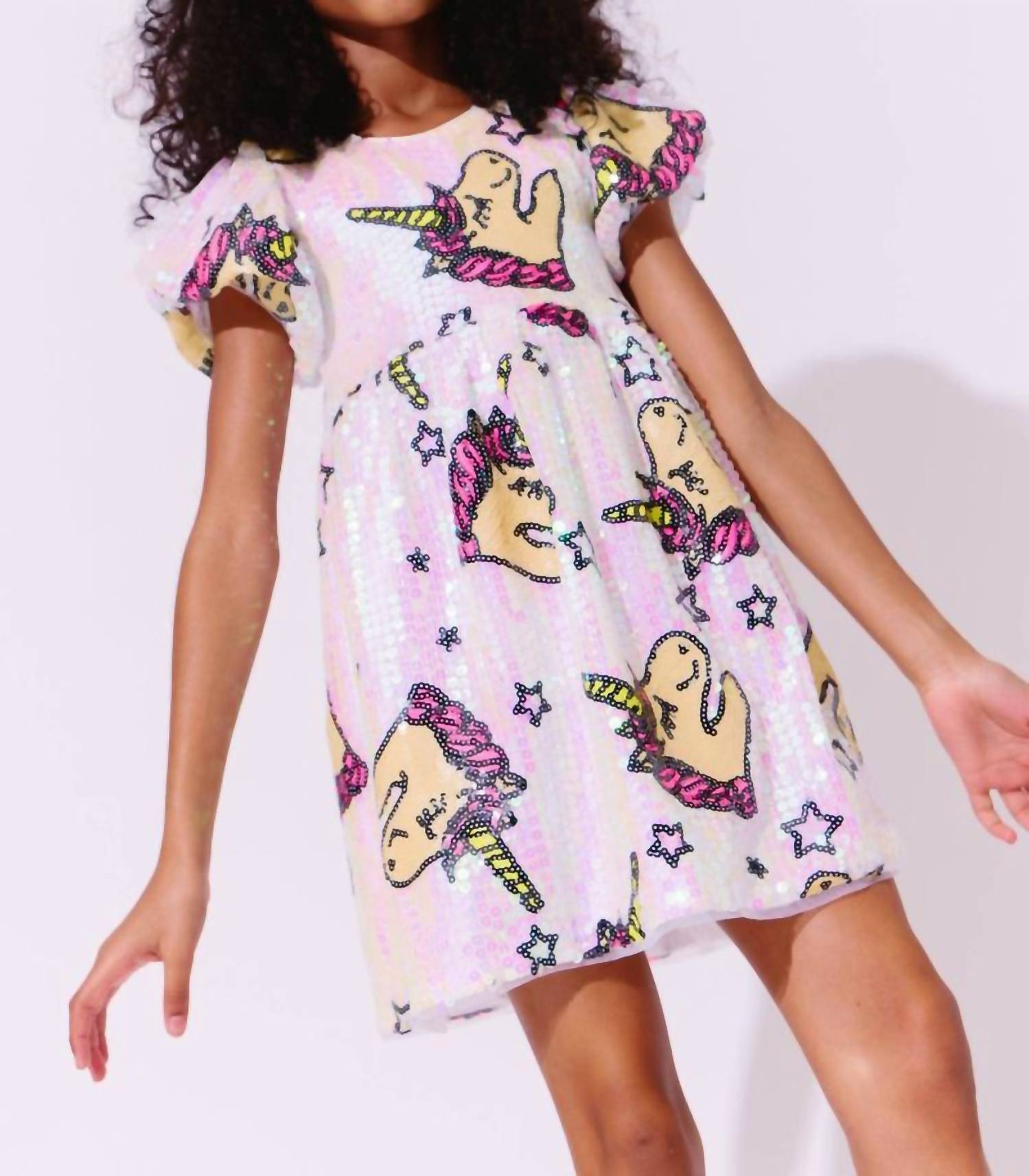 Lola + The Boys - Unicorn Lovers Sequin Dress