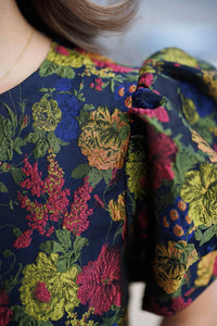 Thml - Puff Sleeve Textured Detail Top