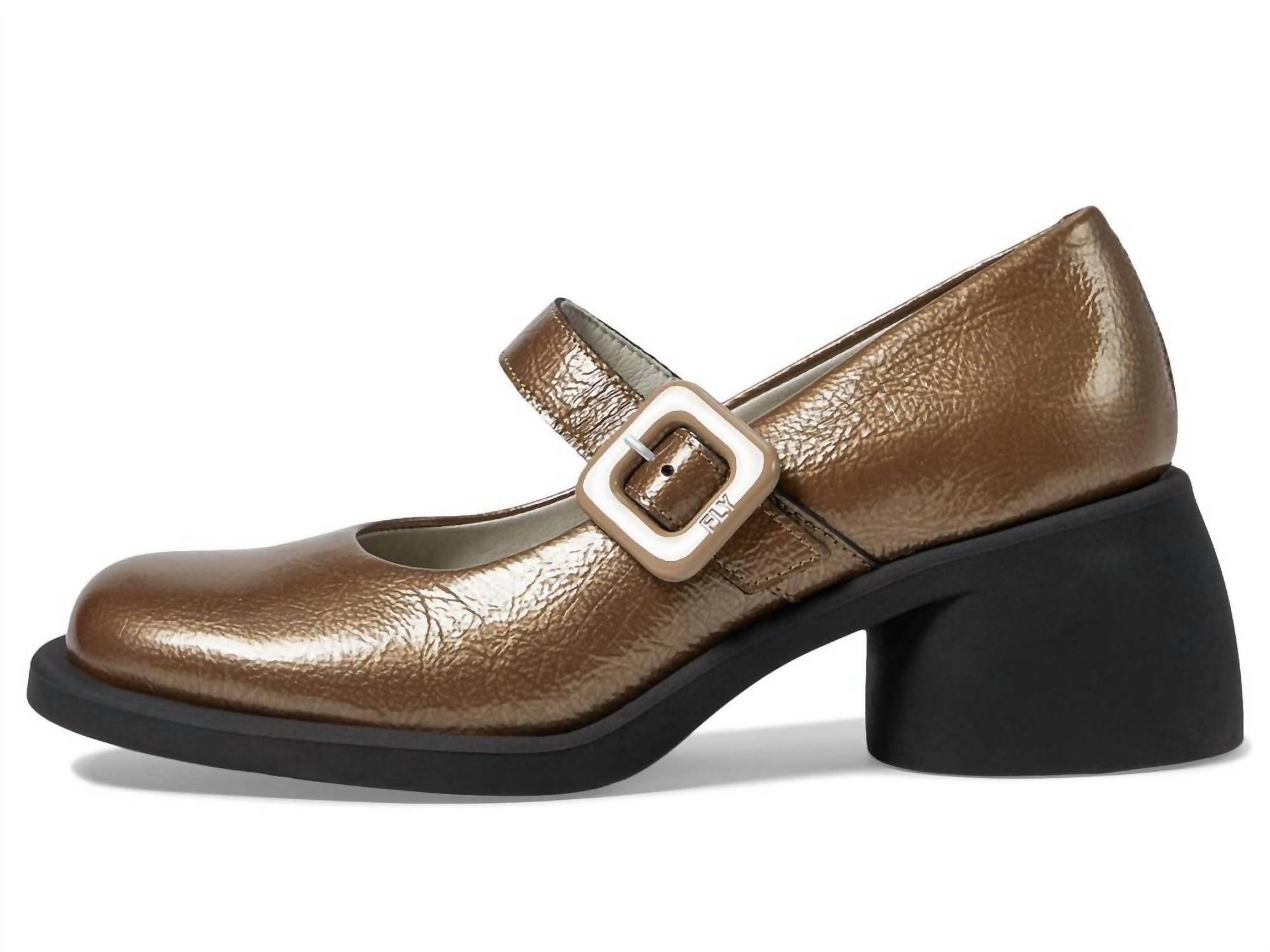 Fly London - Women's Leather Buckle Shoes