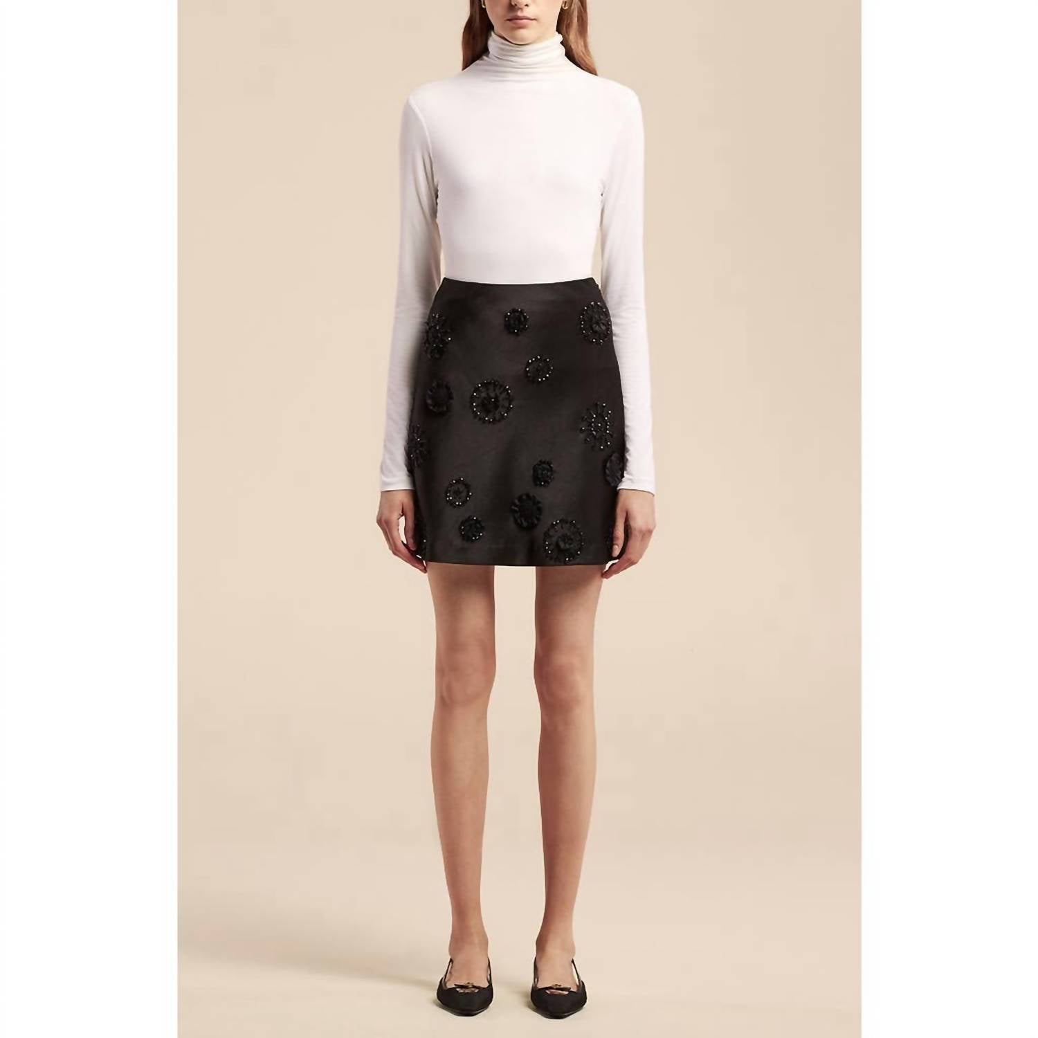 Rebecca Taylor - Women's Beaded Mini Skirt