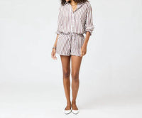 Kerri Rosenthal - Weekend Stripe Short