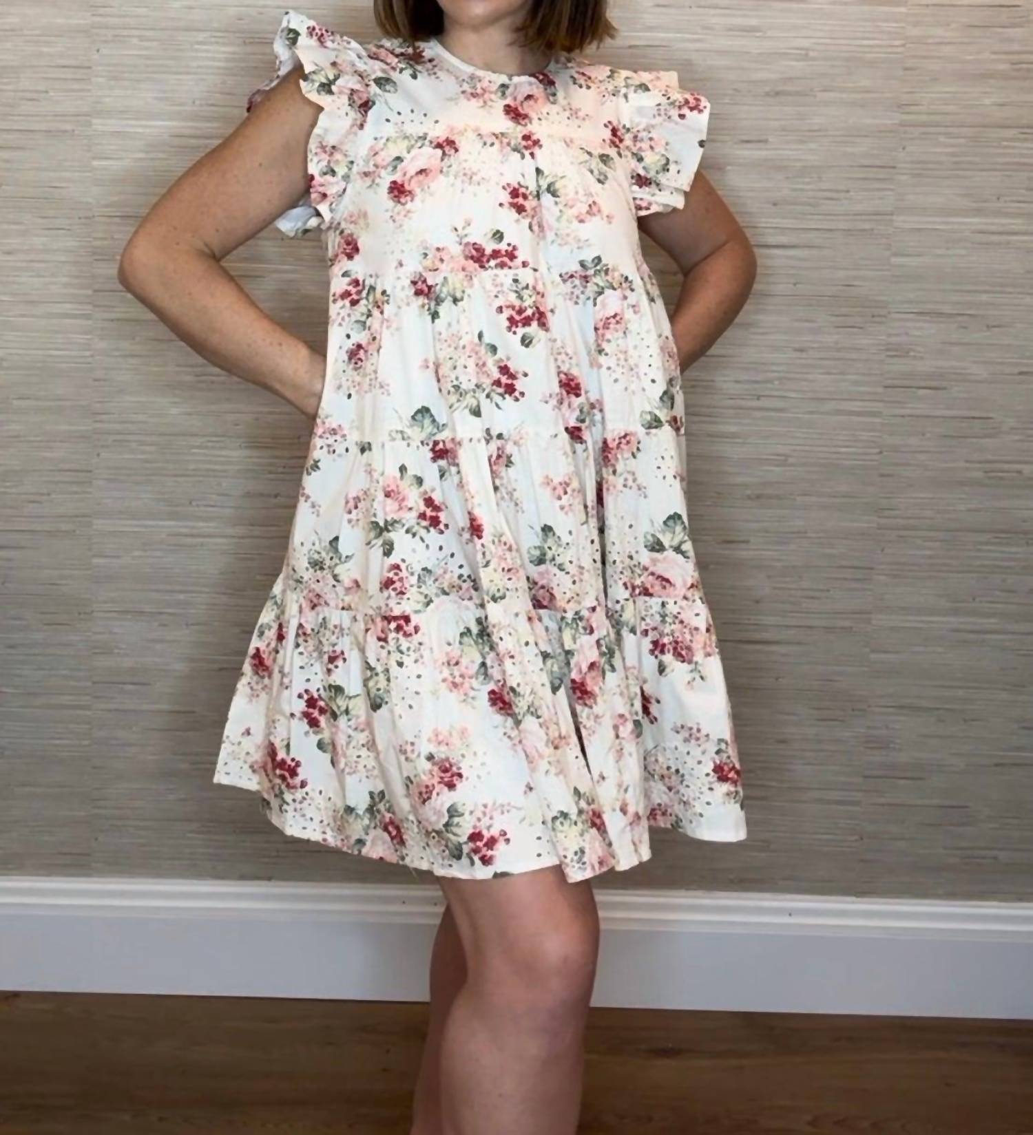 Sofie The Label - Flutter Sleeve Mini Dress