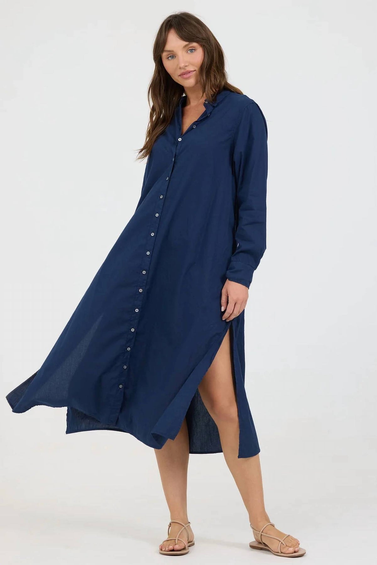 Dear John Denim - Loden Poplin Dress