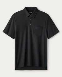 RHONE Wfh Short Sleeve Polo in black - men's shirt - view 4