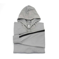 adidas Men's Legend Winter Hoodie in solid grey - men's shirt - alternate view