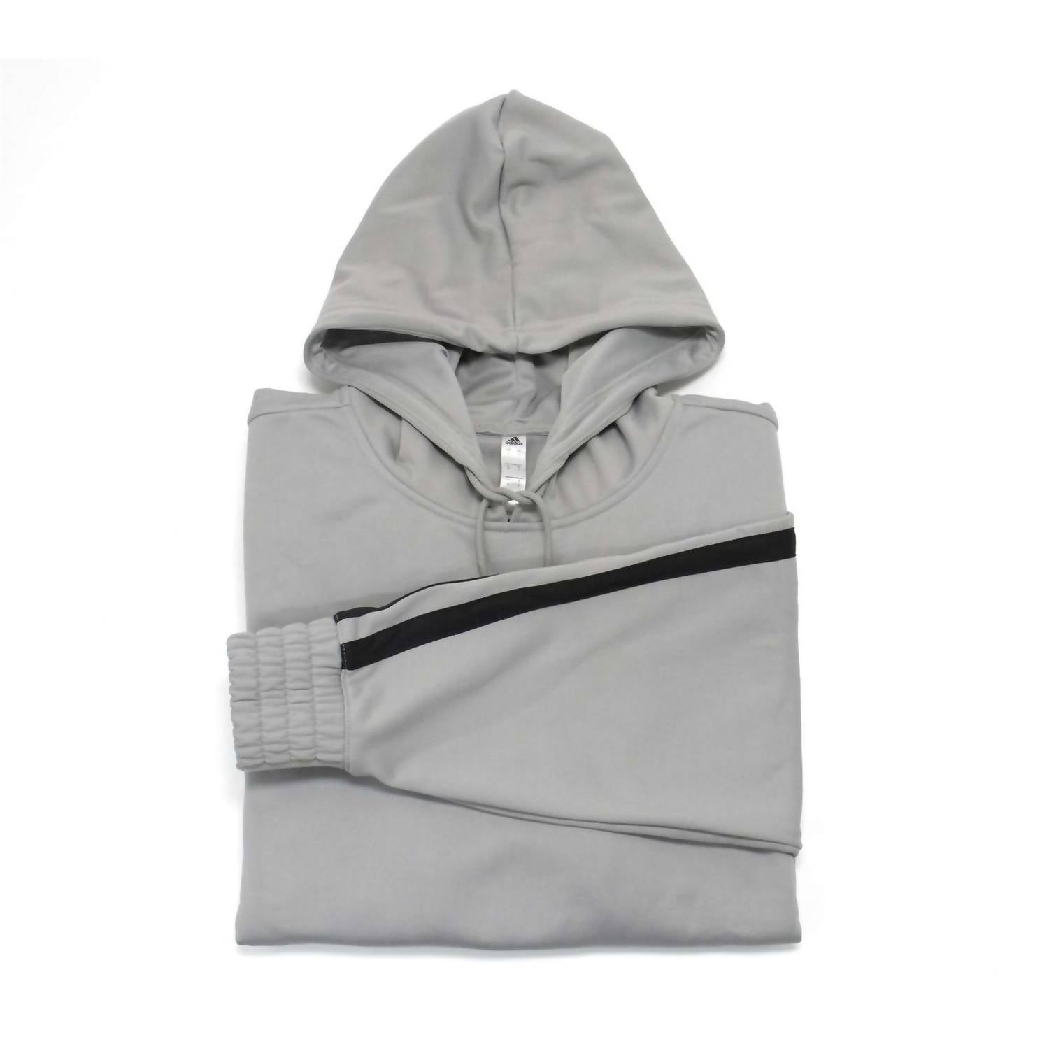 adidas Men's Legend Winter Hoodie in solid grey - men's shirt - alternate view