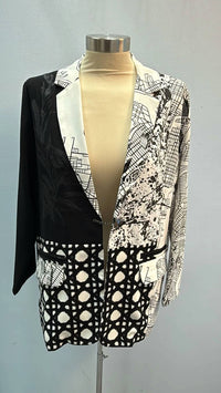 Lemon Grass - Women's Polyester Hand-Printed Jacket