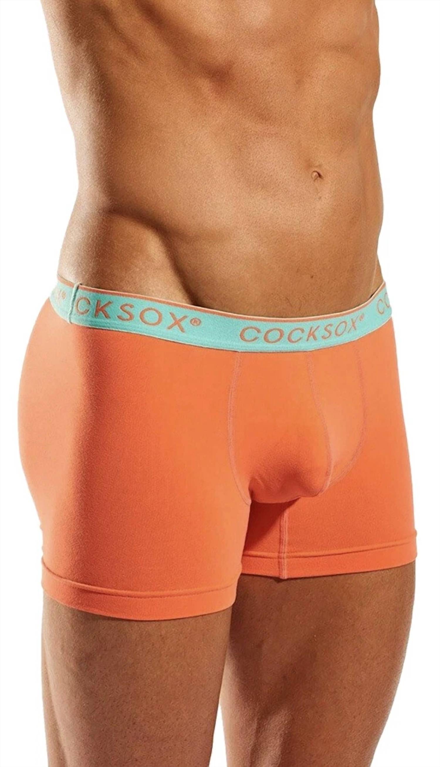 Cocksox Contour Pouch Boxers in coral - men's item - detail view