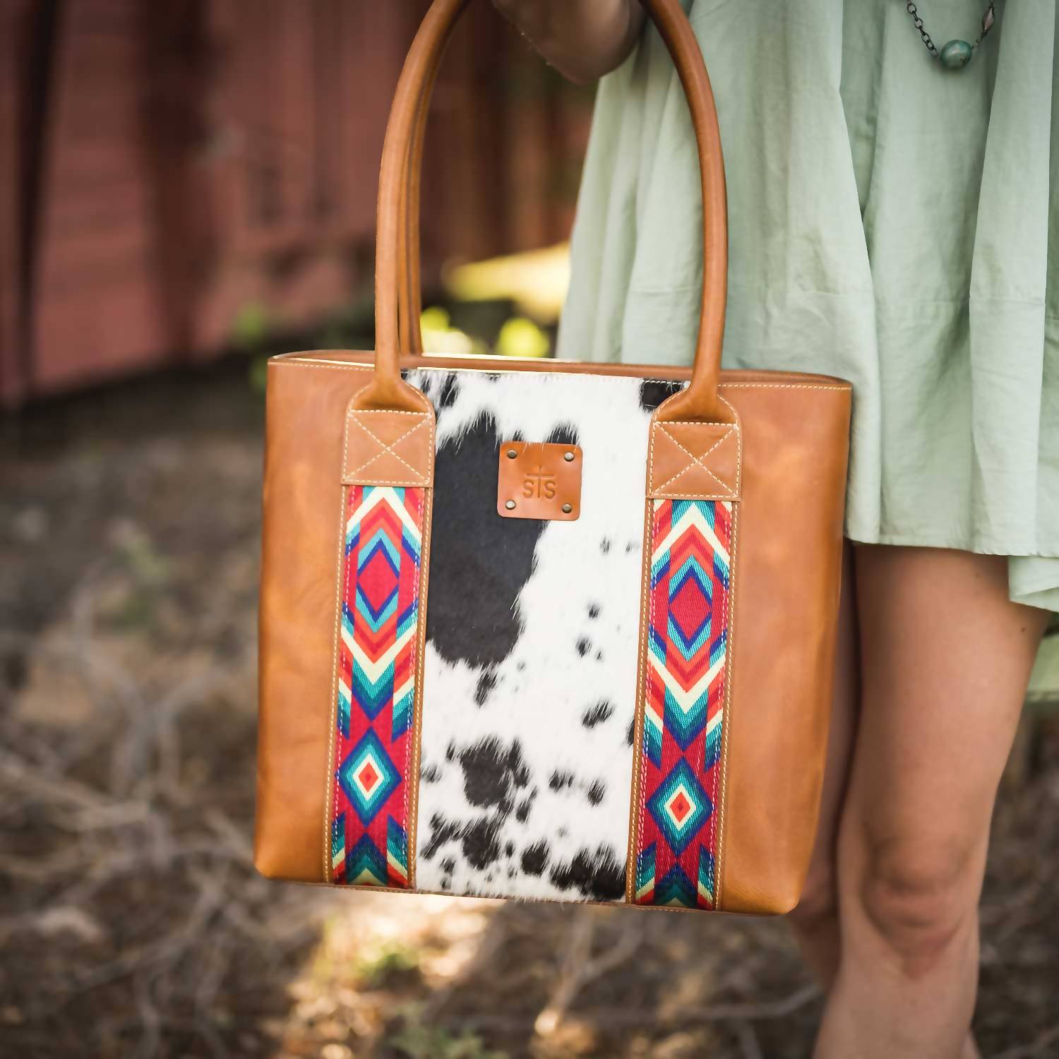 Sts Ranchwear - Women's Basic Bliss Cowhide Tote Bag