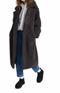 Ugg - Women's Gertrude Long Teddy Coat