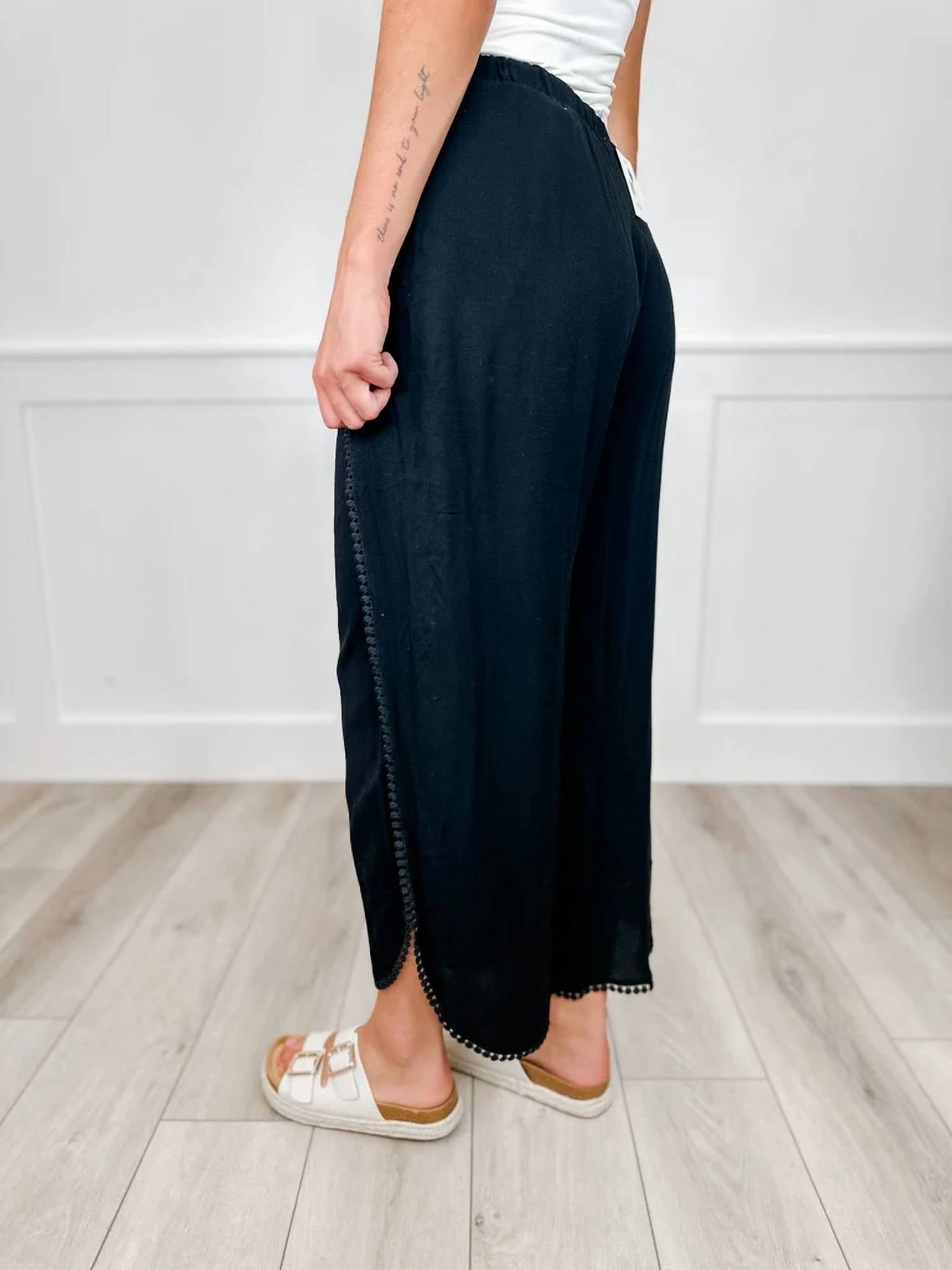 Cozy Co. - High-rise Swim Cover Up Bottom Pants