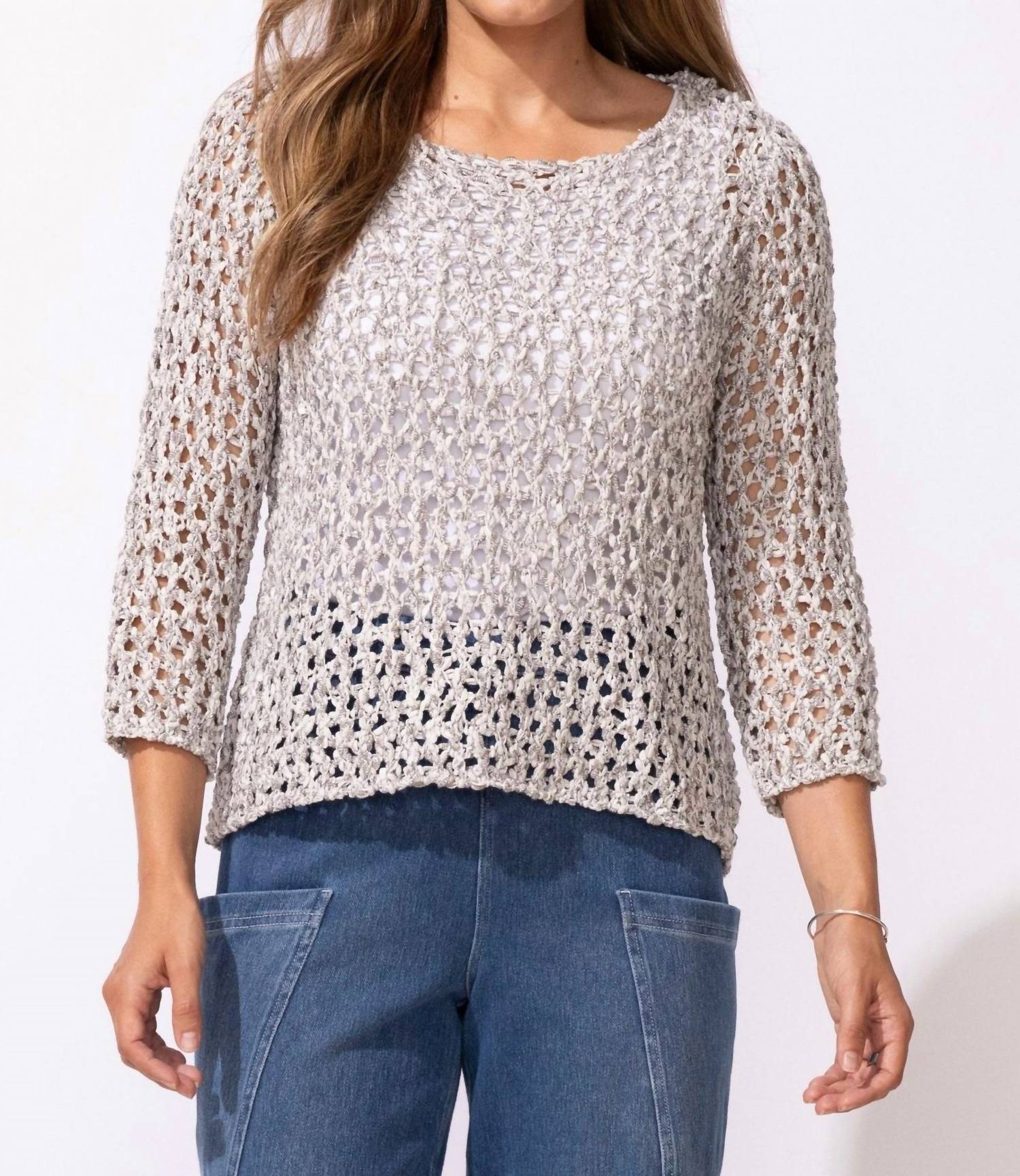 Habitat - Seasalt Knit Easy Pullover Top