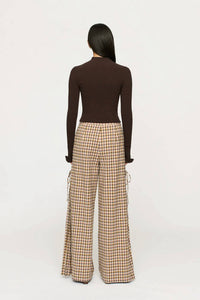 Clea - Alina Ruffle Hem Shirt