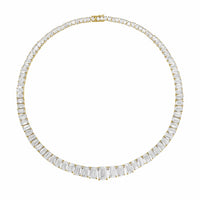 Diana M Jewels - Women's Emerald Lab-Grown Diamond Pendant Necklace (110.00 Ct) - Signature