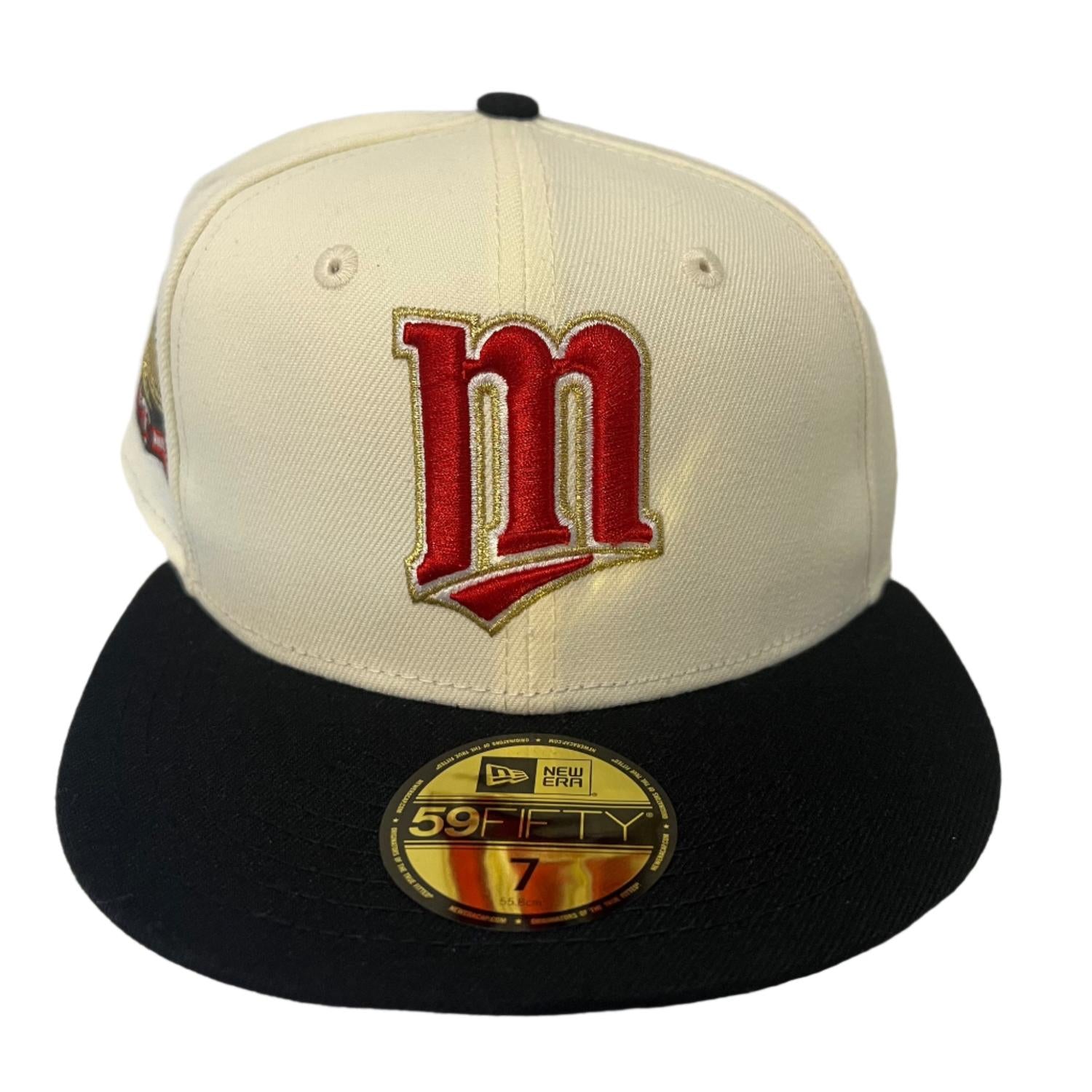New Era Rmdcc Minnesota Chrome Dome Hat in black - men's hat