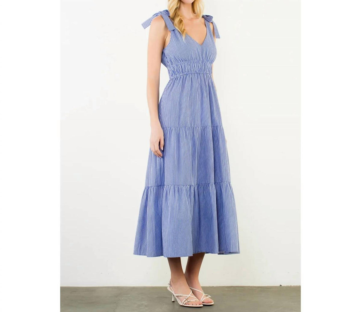 Thml - Tie Strap Maxi Dress