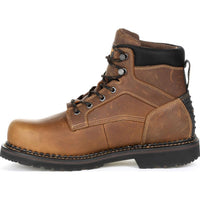 Georgia Boot - MEN'S REVAMP STEEL TOE INTERNAL MET-GUARD WATERPROOF WORK BOOT - MEDIUM WIDTH