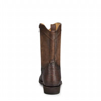Corral - Men's Lizard Teju Embroidery Round Toe Boot