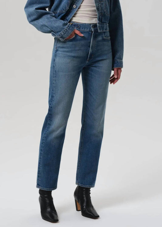 Citizens Of Humanity - Blaine High Rise Straight With Horsebit Jeans