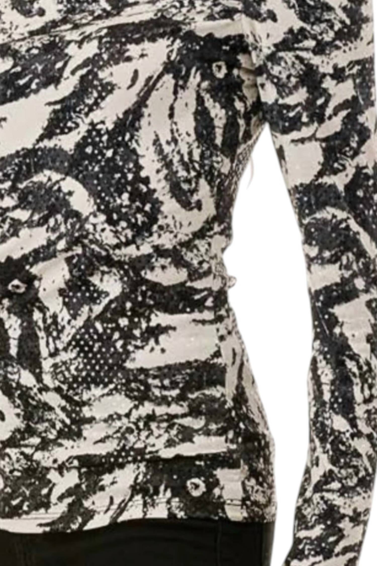 Ariella - Open Shoulder Ruch Detail Top