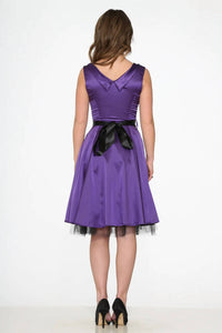 Orchid Bloom - Occasional Swing Dress
