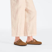 Birkenstock - Women's Boston Braid Suede Oiled Leather Clogs