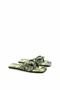 Free People - Women's Tia Ruched Printed Sandal