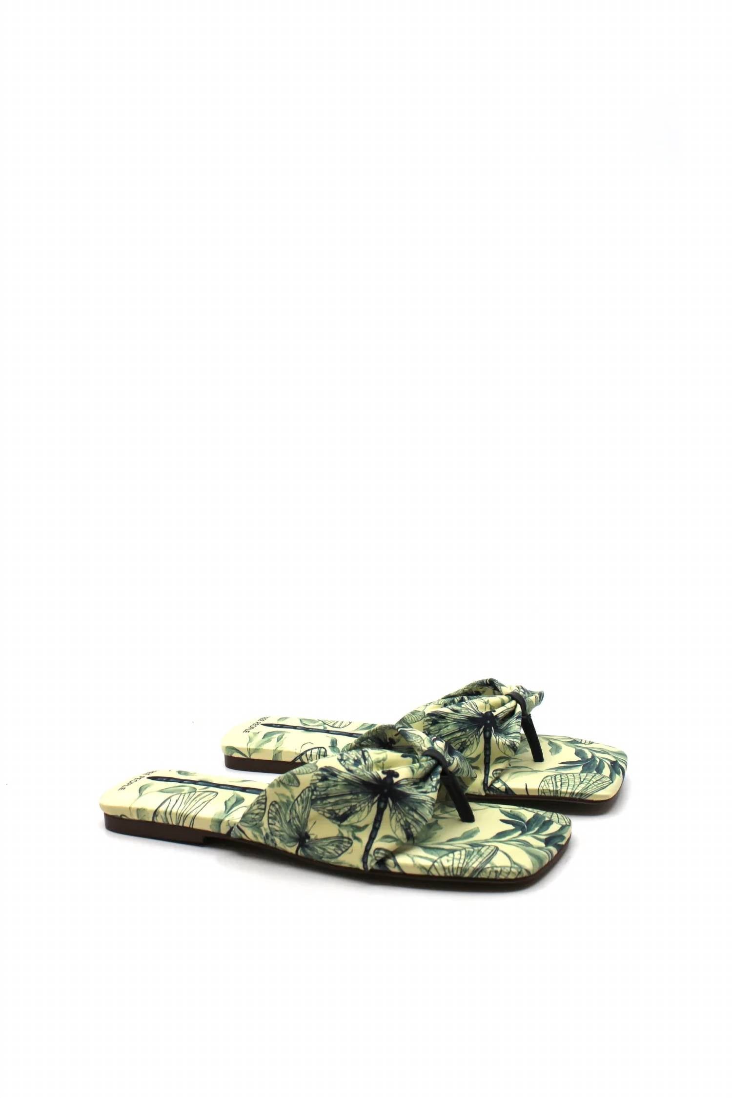 Free People - Women's Tia Ruched Printed Sandal