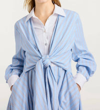 Cinq A Sept - Evie Stripe Viviette Dress