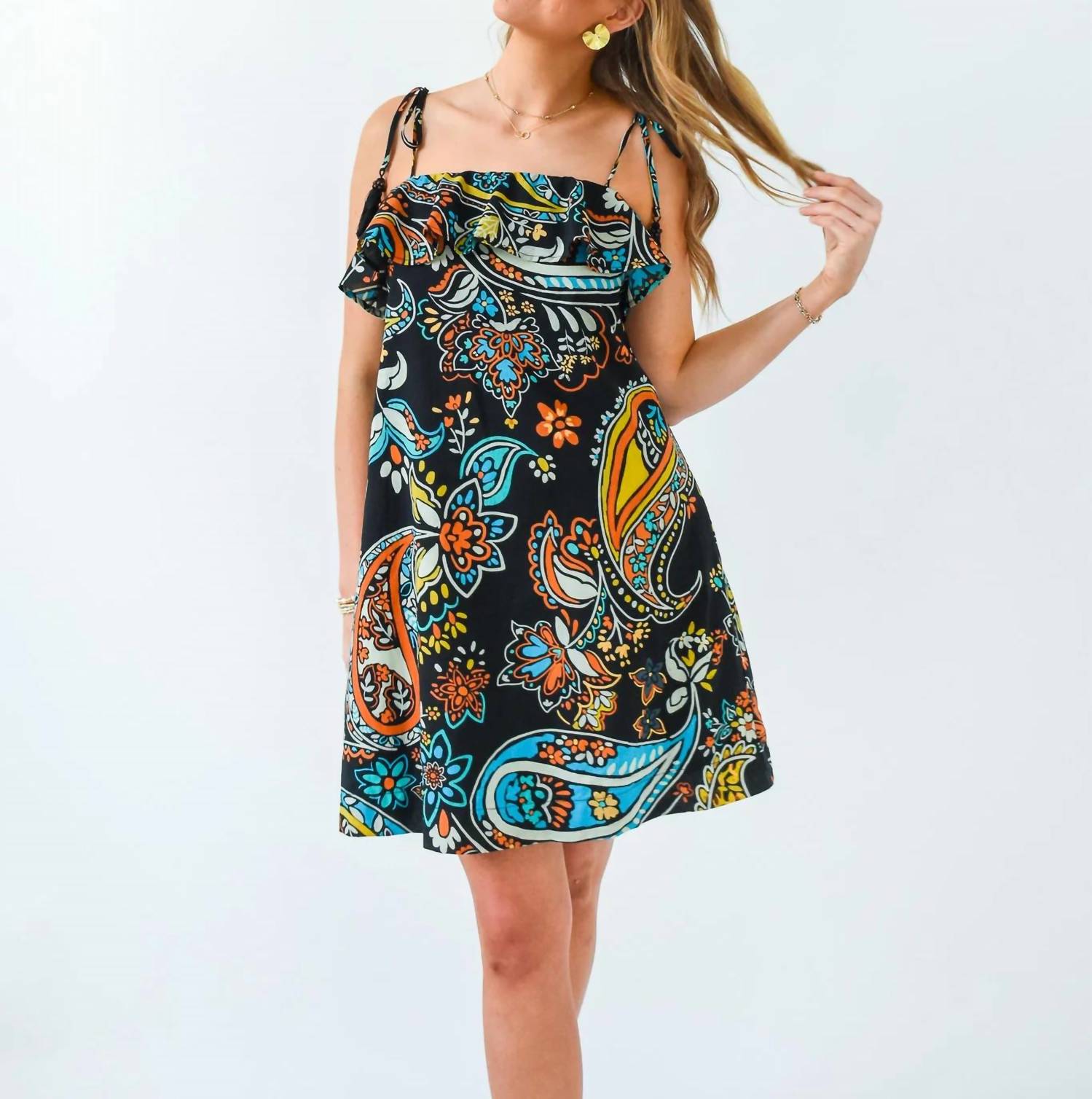 Pinch - Paisley The Way Mini Dress