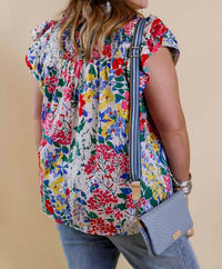 Entro - Floral Impressions Blouse